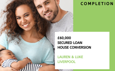 £60,000 secured loan home conversion