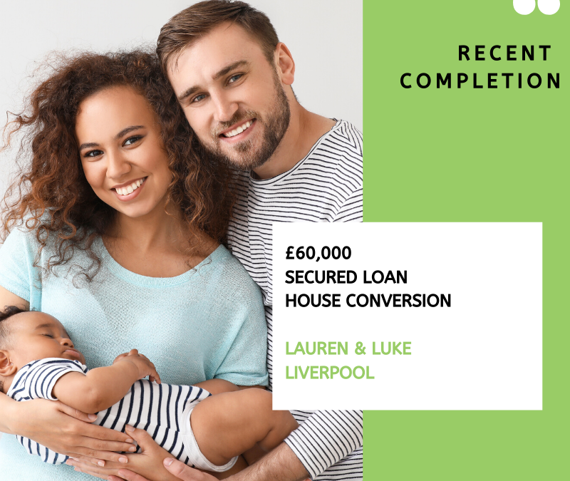 £60,000 secured loan home conversion