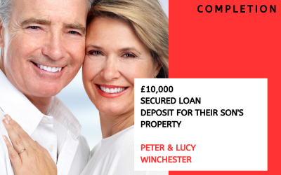 Second charge mortgage secures son’s deposit