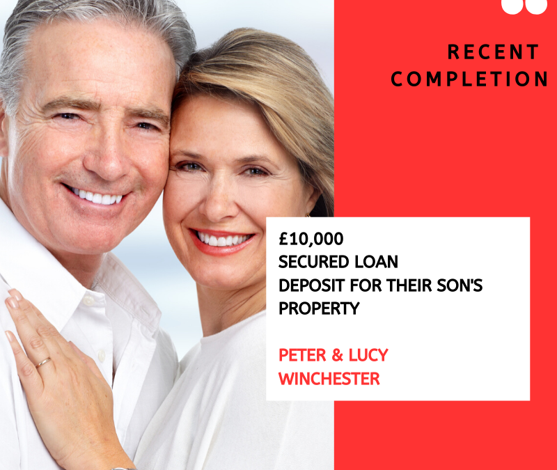 Second charge mortgage secures son’s deposit